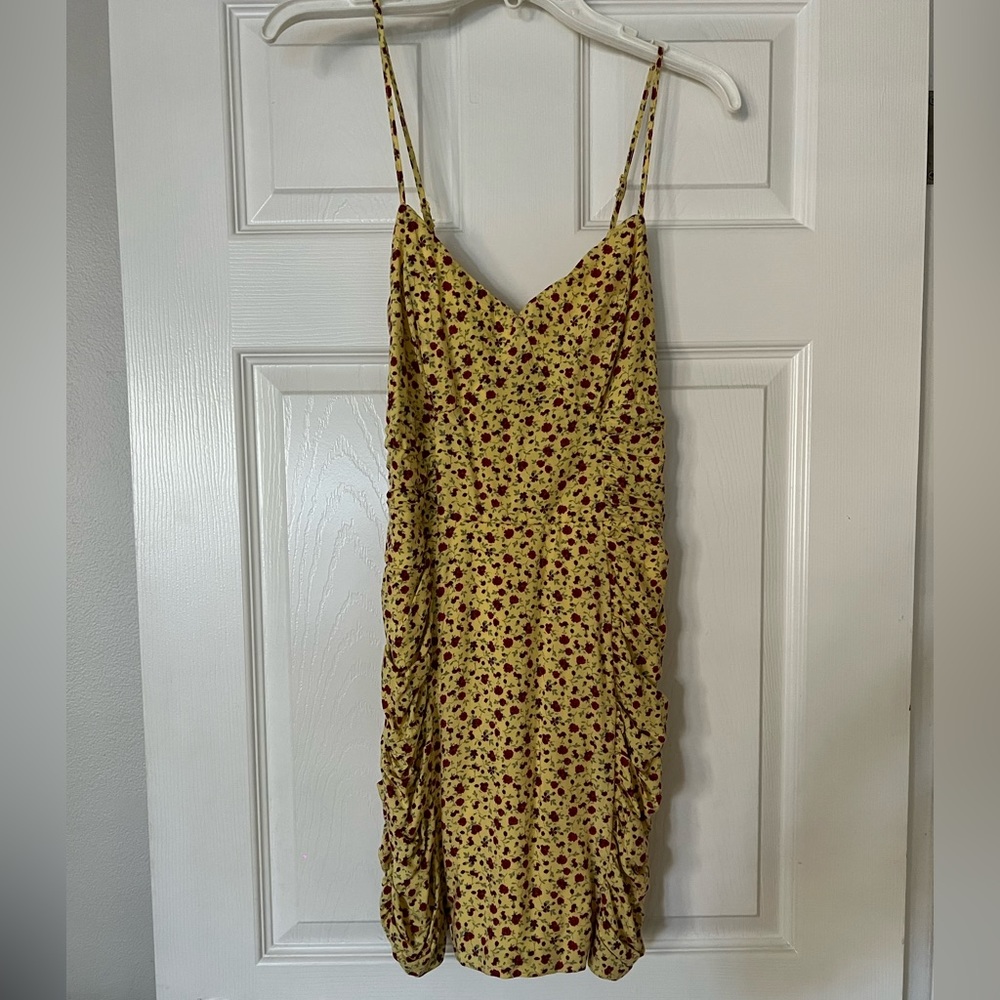 Cute spring dress by Row A bought at Nordstrom’s